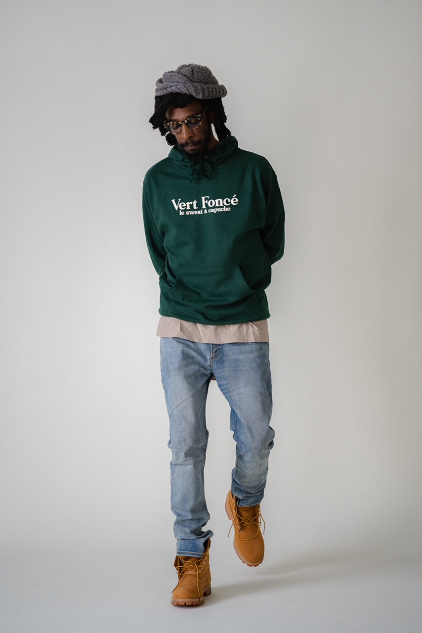 Vert Foncé Hoodie