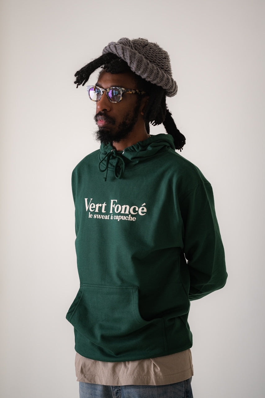 Vert Foncé Hoodie