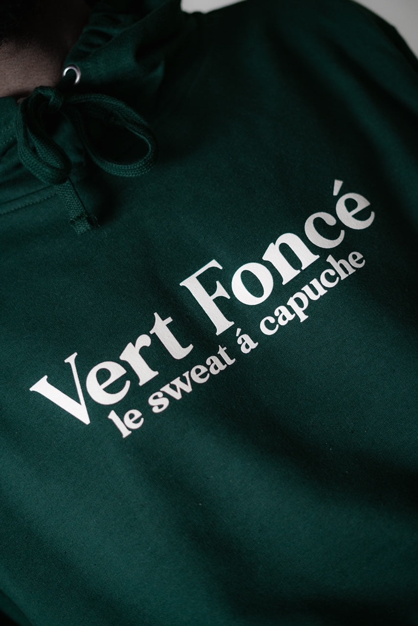 Vert Foncé Hoodie