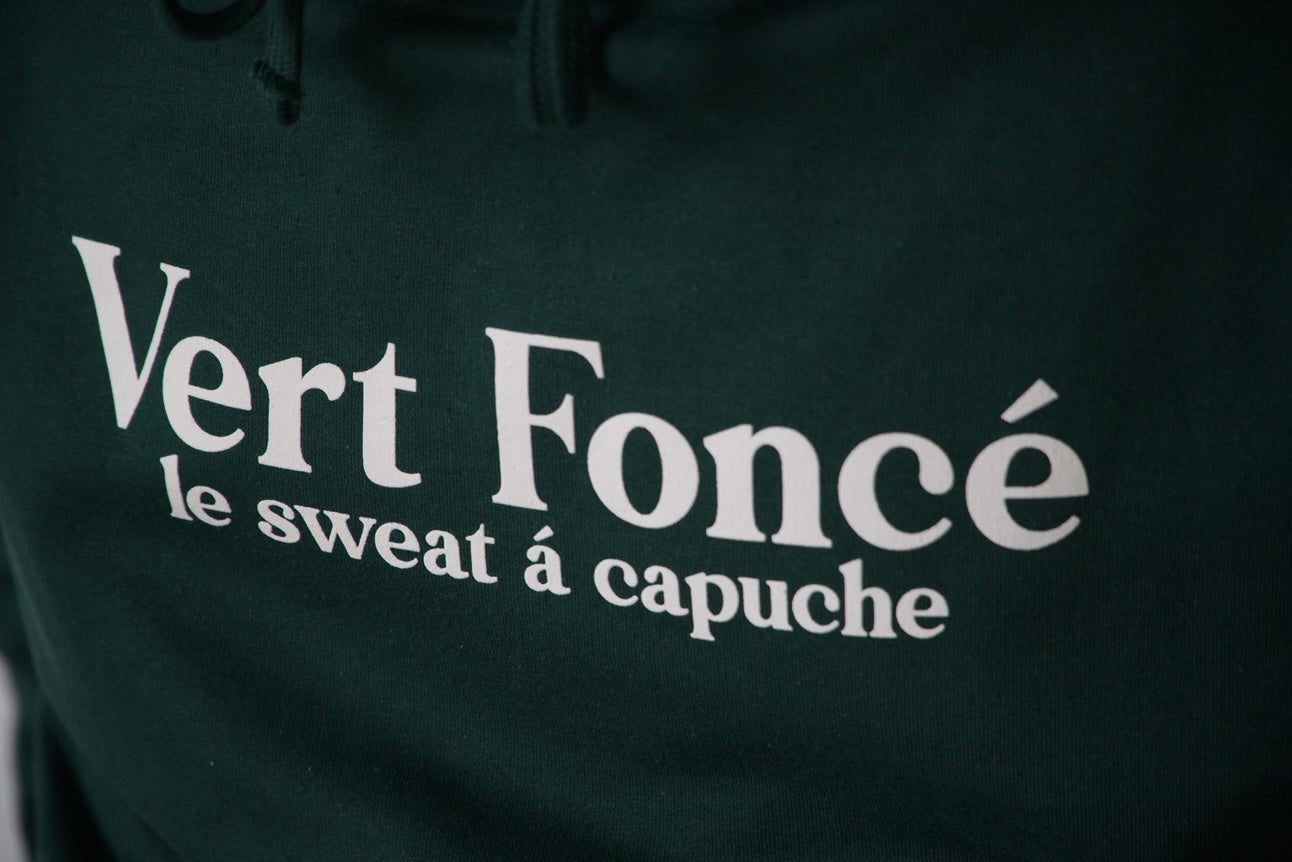 Vert Foncé Hoodie